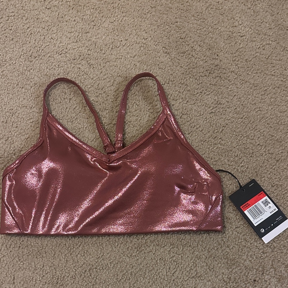 Nike metallic Sports Bra